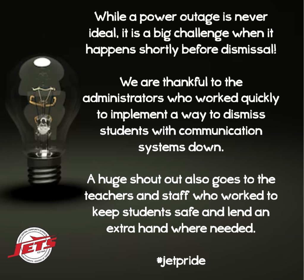 Thank You! #jetpride #AdamsCentral #ACJets
