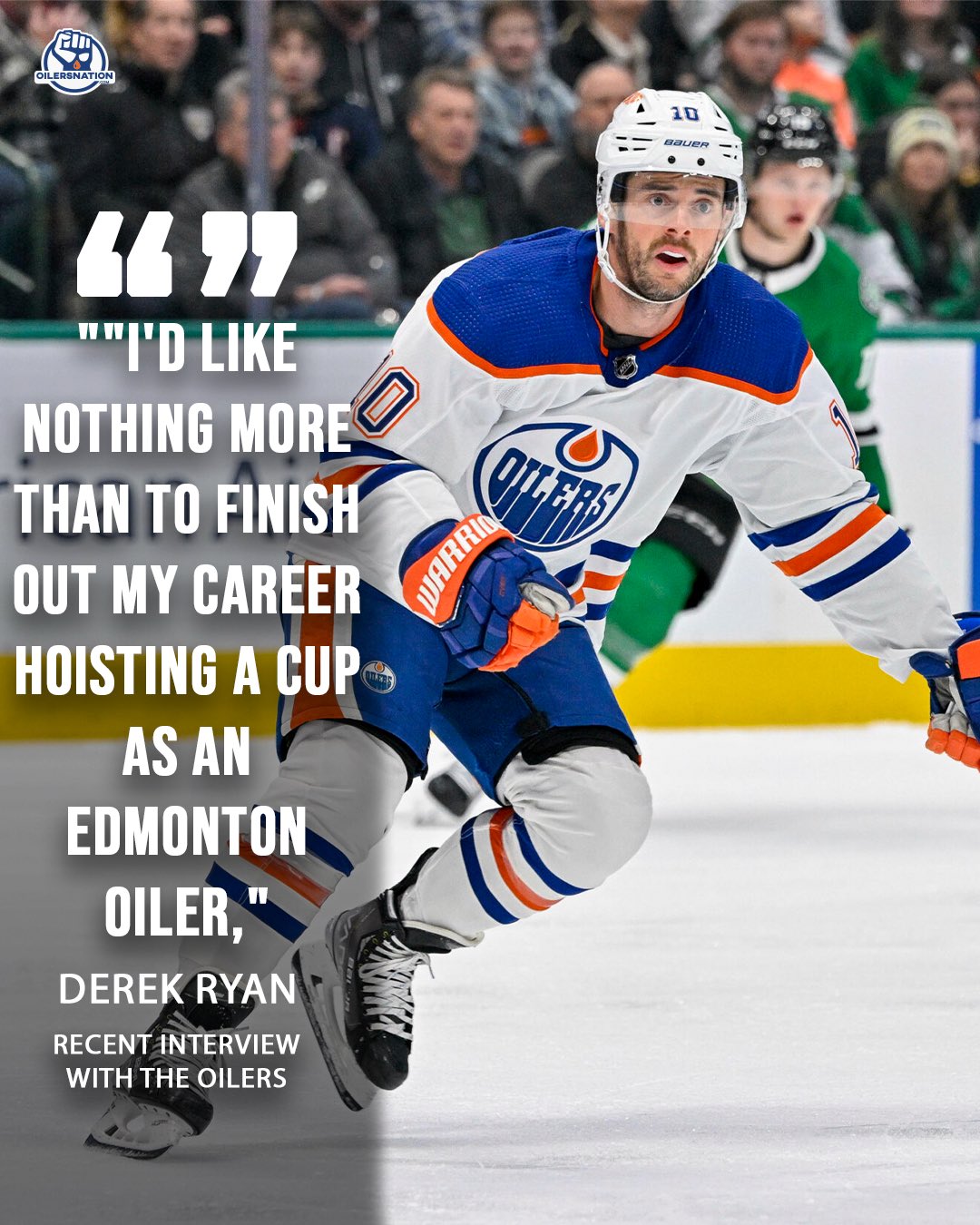 Derek Ryan Discusses Contract Negotiations, Stanley Cup Aspirations and  More - OilersNation