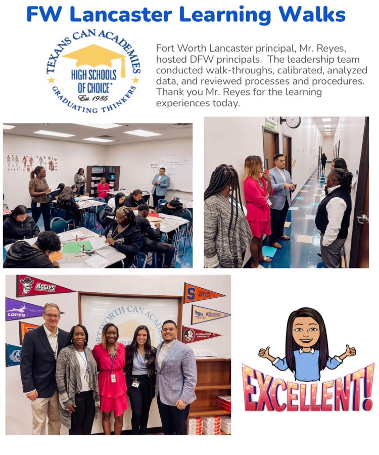 TexansCan's tweet photo. Thank you Fort Worth principal, Mr. Reyes, for hosting DFW principals! We walked away with great learning experiences and take-always. https://t.co/vWSIQZo9SW