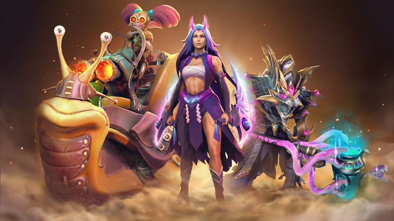 The Summer Client Update New Player Behavior System, New Rendering Features, and New Armory dota2.com/summer2023