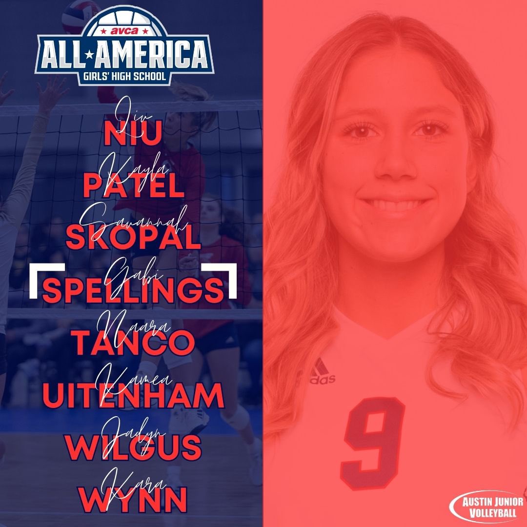 𝘾𝙊𝙉𝙂𝙍𝘼𝙏𝙐𝙇𝘼𝙏𝙄𝙊𝙉𝙎 to the following AJV athletes for being named to the 2023 AVCA All-America Watch List‼️

#settingahigherstandard