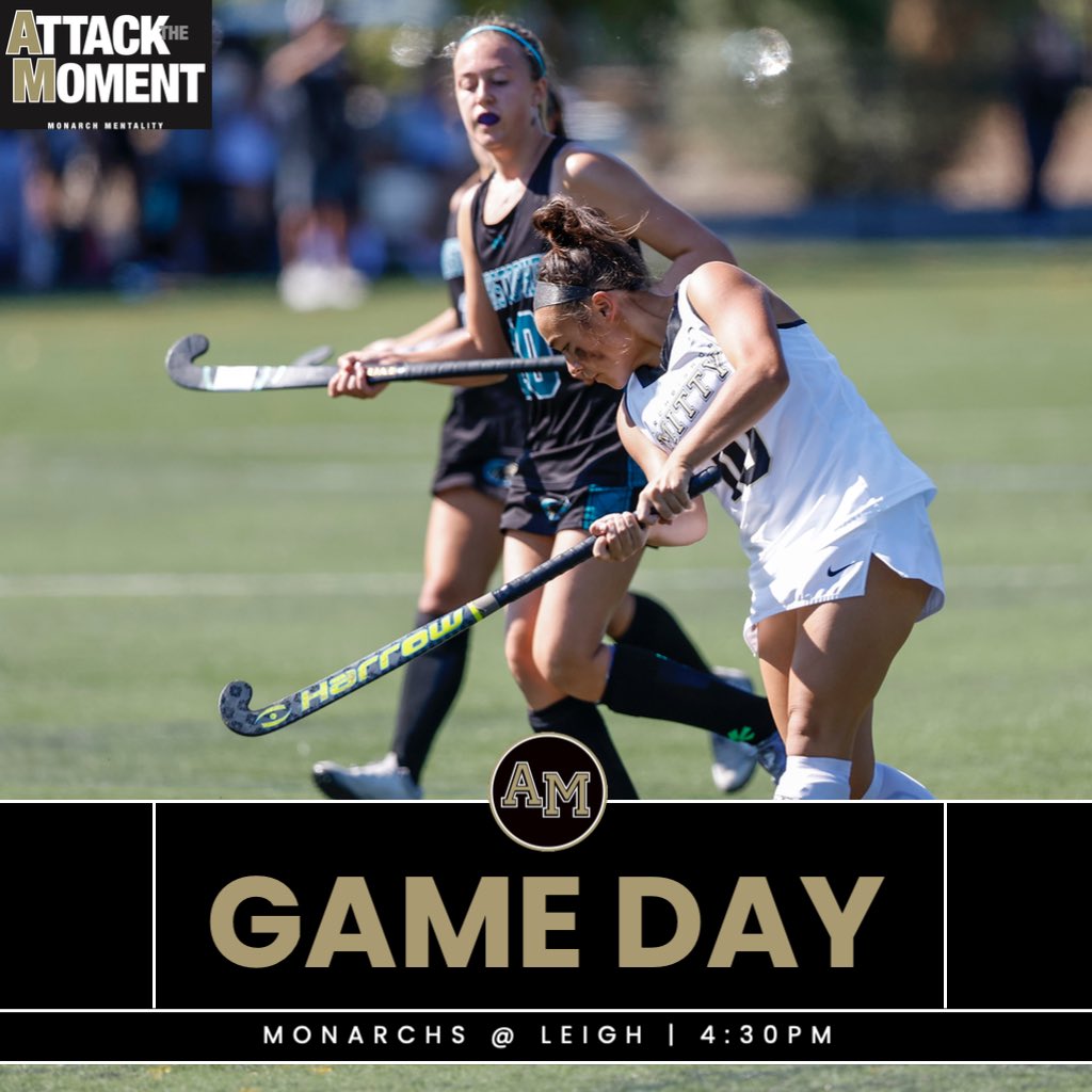Field hockey is on the road today at 4:30 at Leigh. #GoMonarchs