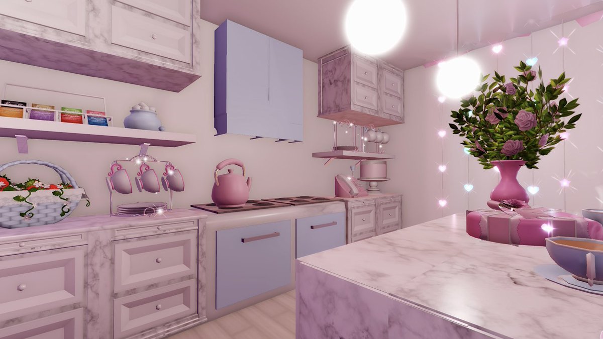 GamingwithVYT's tweet photo. The Kitchen in my Royale High Dorm 💖 

Video will be out later today @ 7 PM EST / 5 PM MDT / 4 PM PST :)

#royalehigh #royalehighcampus3 #royalehighdorms #roblox https://t.co/KMVrrhOyxL