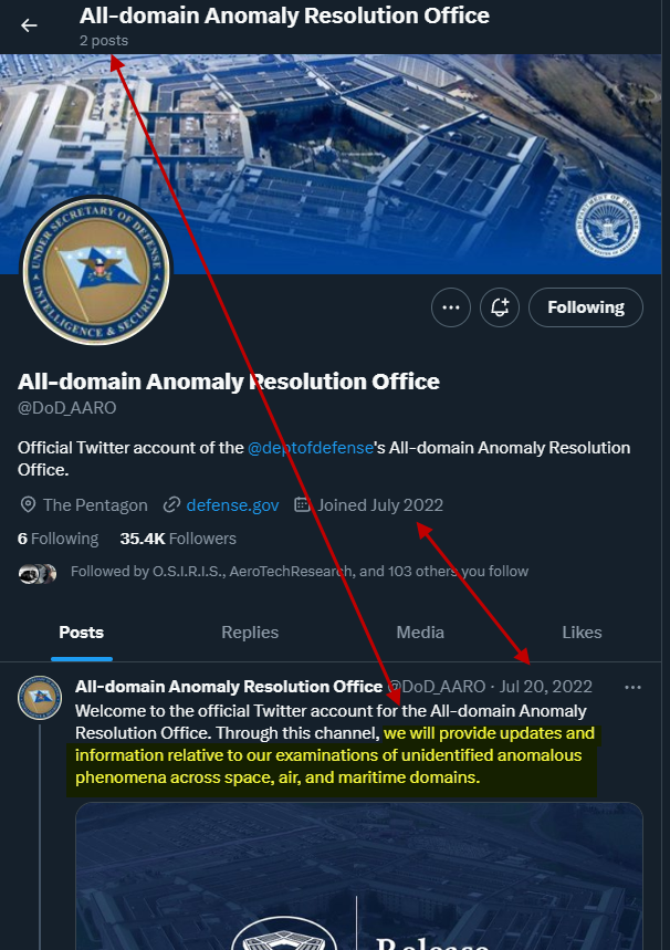 theblackvault's tweet photo. Wait, hold on @DoD_AARO, you're going to what now? https://t.co/tE9P4FWaCb