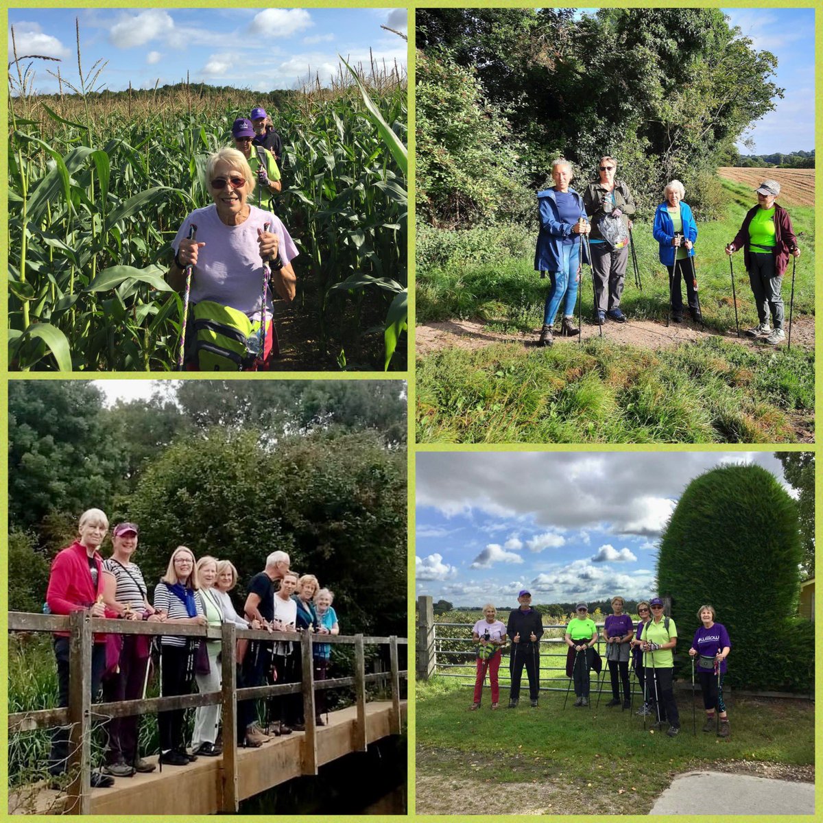 Summer is slowly fading into Autumn… but our walkers are making the most of that sunshine! ☀️ 

Gorgeous walks today from Chorleywood, Croxley Green, Abbots Langley and Kings Langley. 

#makingwalkingwork #lovenordicwalking #getoutside