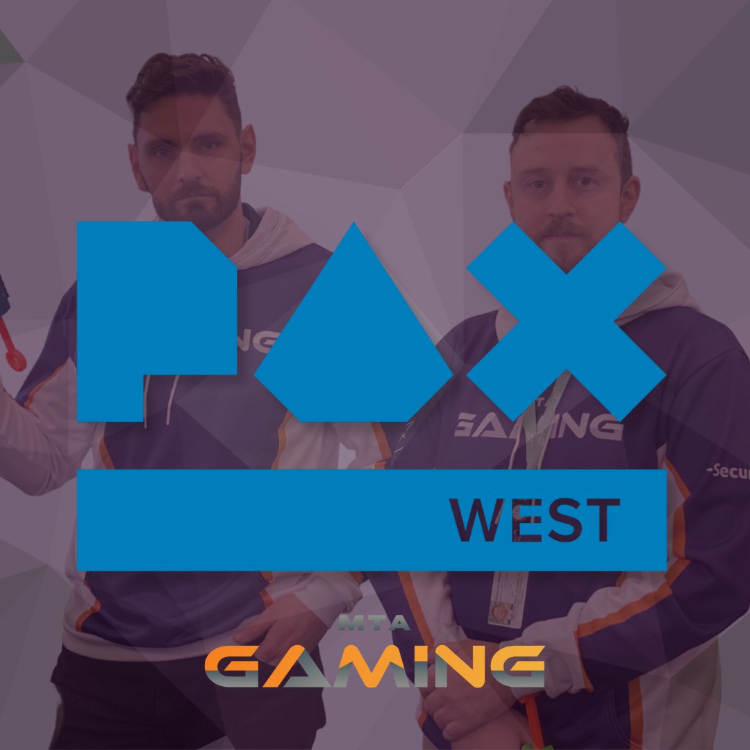 Going to PAX West? So is our MTA Gaming team! Let's connect!
Be sure to say hi to Alex and Chappy if you see them around! #PaxWest2023
#Networking #PaxWest #Marketing #Gaming #Esports #MTAGaming #MTAFoundation