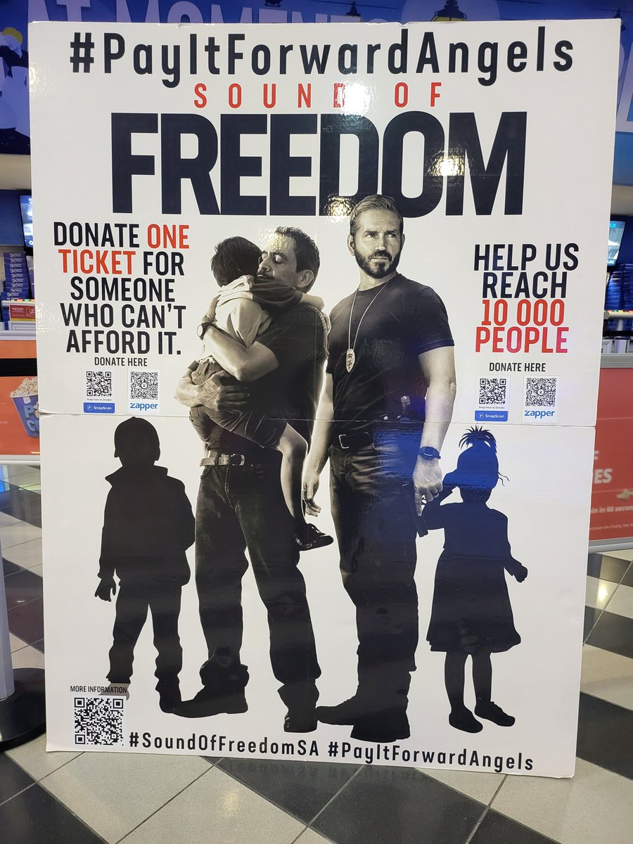 angel.com/tickets/sound-… 

INCREDIBLE FILM! 
GO WATCH IT &amp; SUPPORT, IF YOU'RE BOLD ENOUGH 
#payitforwardangels  #soundoffreedommovie