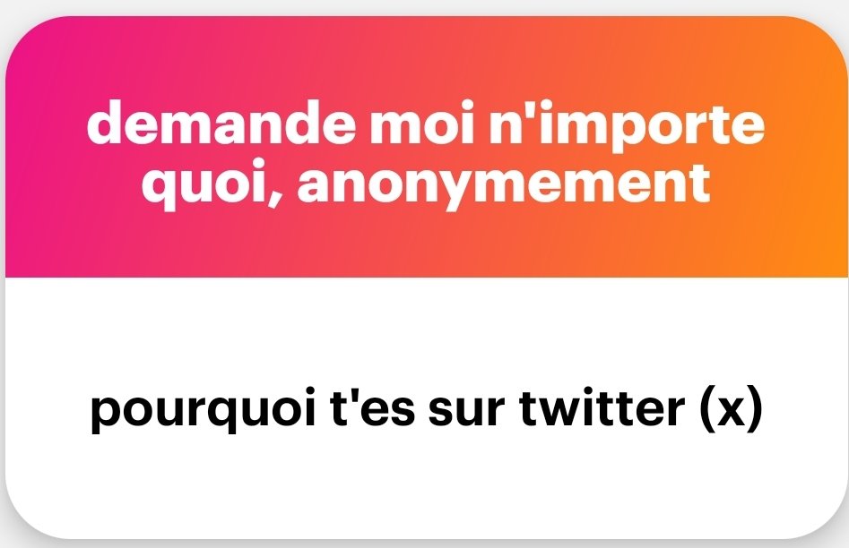 De base j'avais pour objectif d'avoir des amis sur ce réseau mais je sais pas comment faire malheureusement