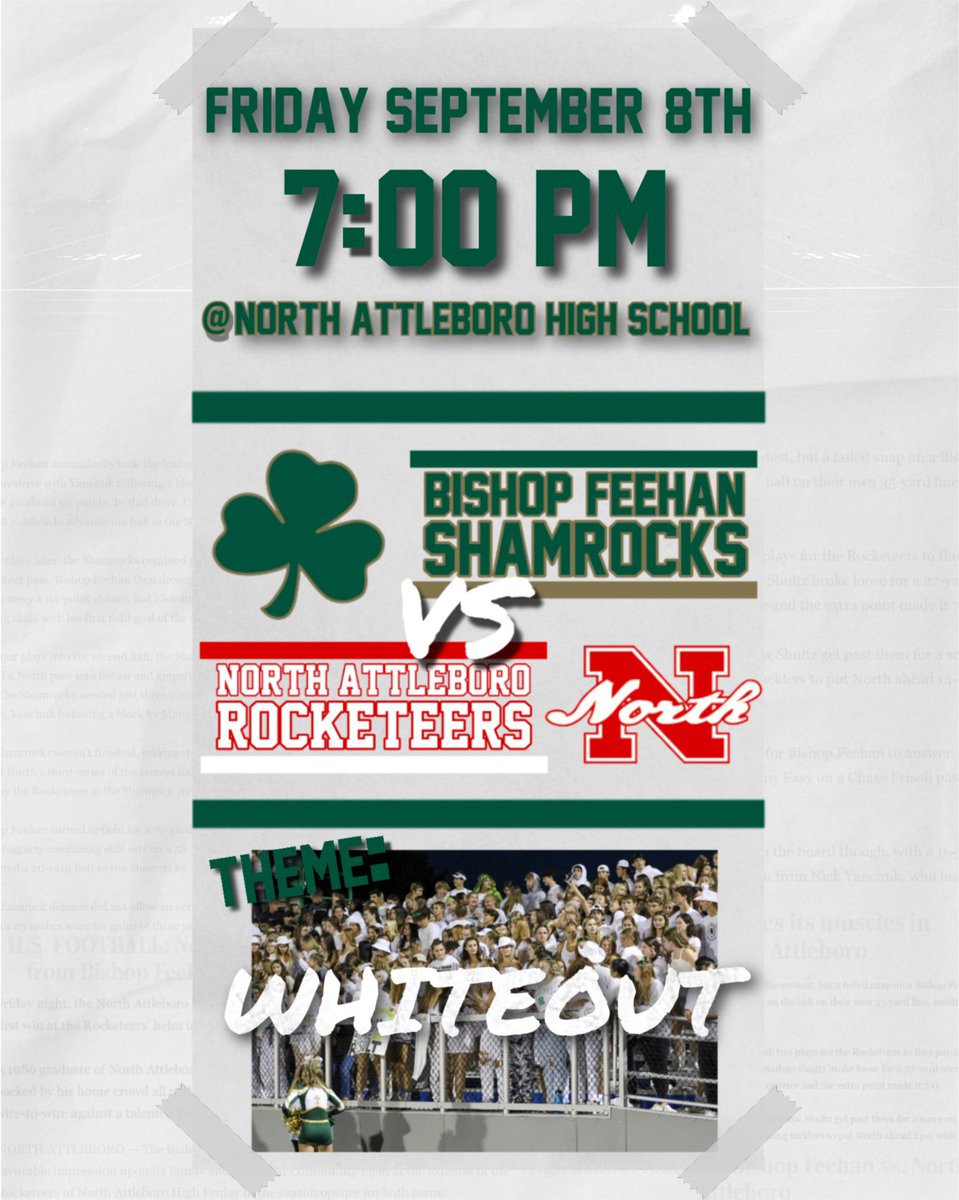 Feehan_Fanatics's tweet photo. MARK YOUR CALENDARS‼️👀🏈 https://t.co/OLja5srzuc