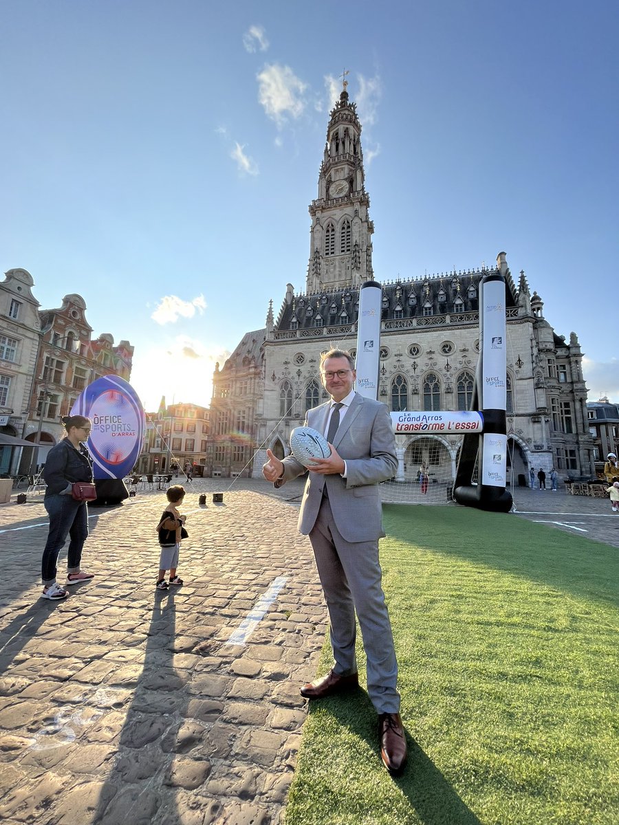 FLeturque's tweet photo. Parce que le #GrandArras transforme l’essai !

Demain, je vous donne rdv pour un événement exceptionnel à 16h30 à #Arras, place des héros.

C’est avec joie que nous accueillerons une délégation de la Nouvelle-Zélande 🇳🇿 pour le lancement de la coupe du monde de #Rugby 🏉 https://t.co/o7hEiVojyt