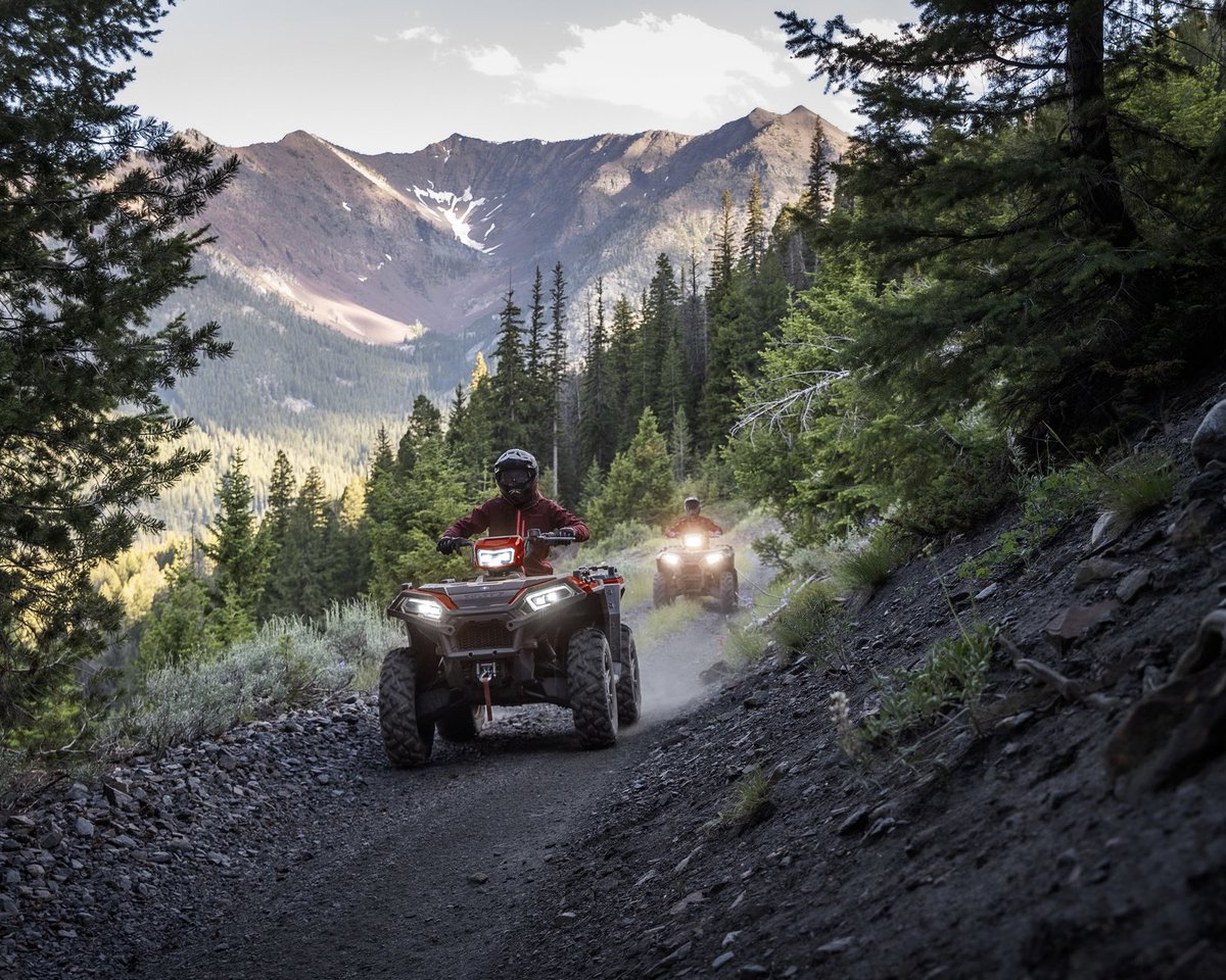 PolarisORV's tweet photo. Take your off road adventures to the next level with the power of RIDECOMMAND+. Check out its features, available all from the palm of your hand. #PolarisSportsman #RIDECOMMAND https://t.co/WtiWKNxeKr