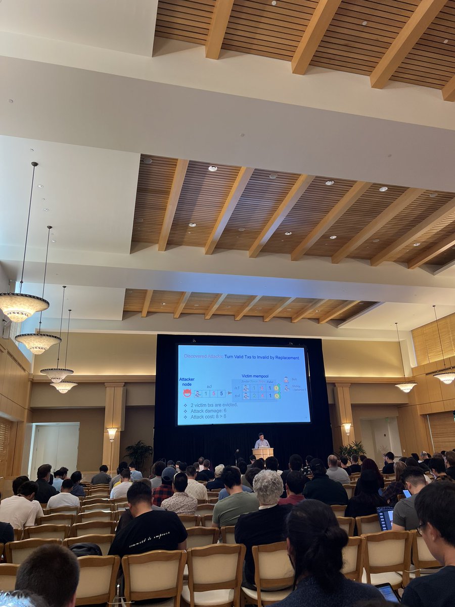 Goat Lodge at SBC ‘23 (Science of Blockchain Conference) at <a href="/Stanford/">Stanford University</a> 🐐 
 
shoutout to all the GOAT researchers continuing to drive our industry forward