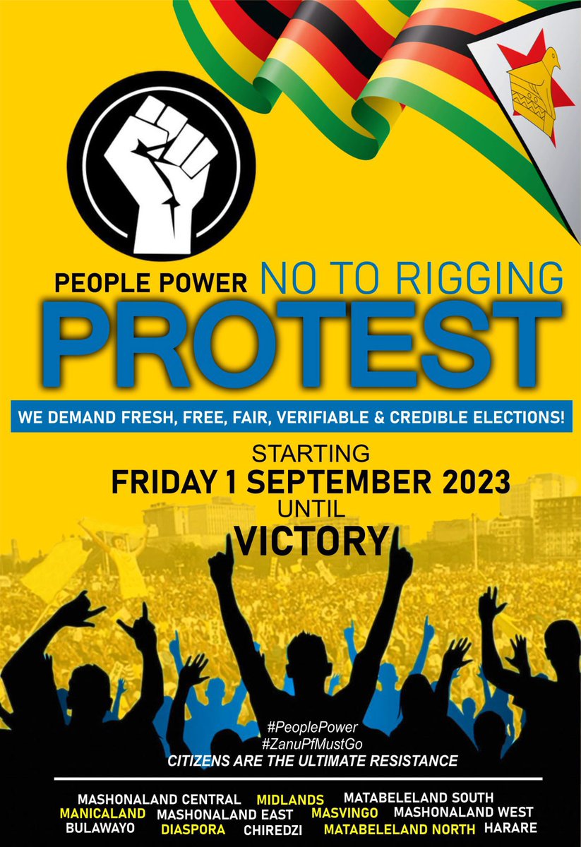 maDube_'s tweet photo. Stop thinking of the self and think of the suffering masses under Mnangagwa's corrupt and murderous regime. 

Organize.
Assemble.
Unite.
Resist.
Defy https://t.co/aj0NYHrdkh