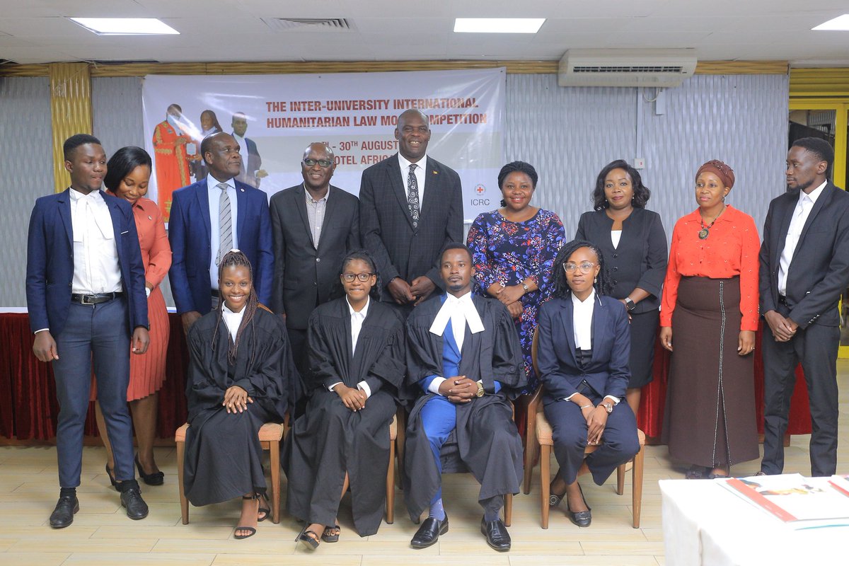 Congratulations to the Cavendish Law moot team for winning the #ICRCMootUg23 Competition that has ended today. This year's finals were between Cavendish University and <a href="/KIU/">Jazy</a>.

The team looks forward to 
representing Uganda 🇺🇬 in Arusha in November 2023.