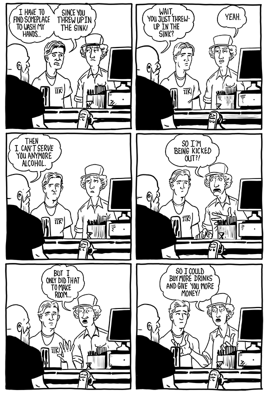 bryankellydraws's tweet photo. True Tales From the Bar #131
Have a good one people.
#truetalesfromthebar #barcomic #bartending #thebar #bartender #comic #webcomic #bartoon #dentontx #bryankellydraws https://t.co/XLQueKzDmK