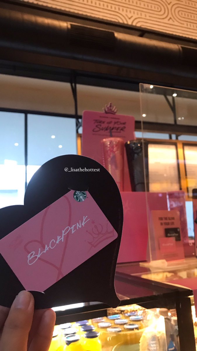 _lisathehottest's tweet photo. wts lfb starbucks x blackpink 2023

~ blackpink starbucks card
• unregistered
• unused
• w 1,500 load
• can be used in ph
• rare

LOC: Cebu, can do meet up if within the area

bp starbucks card blackpink https://t.co/GabqWCl05v