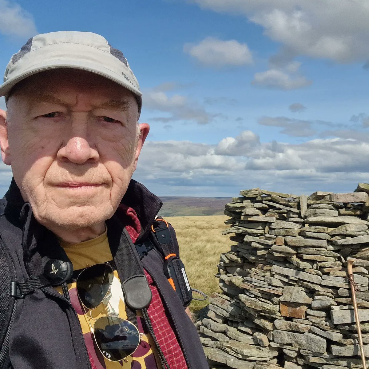 Today I completed the fourth of the four mountains that surround the Yorkshire Dales village of Hawes. In climbing order : Great Shunner Fell, Dodd Fell, Drumuldrace/Wether Fell, and the final one today, Lovely Seat. Just under 40 miles in total. Fabulous 👌