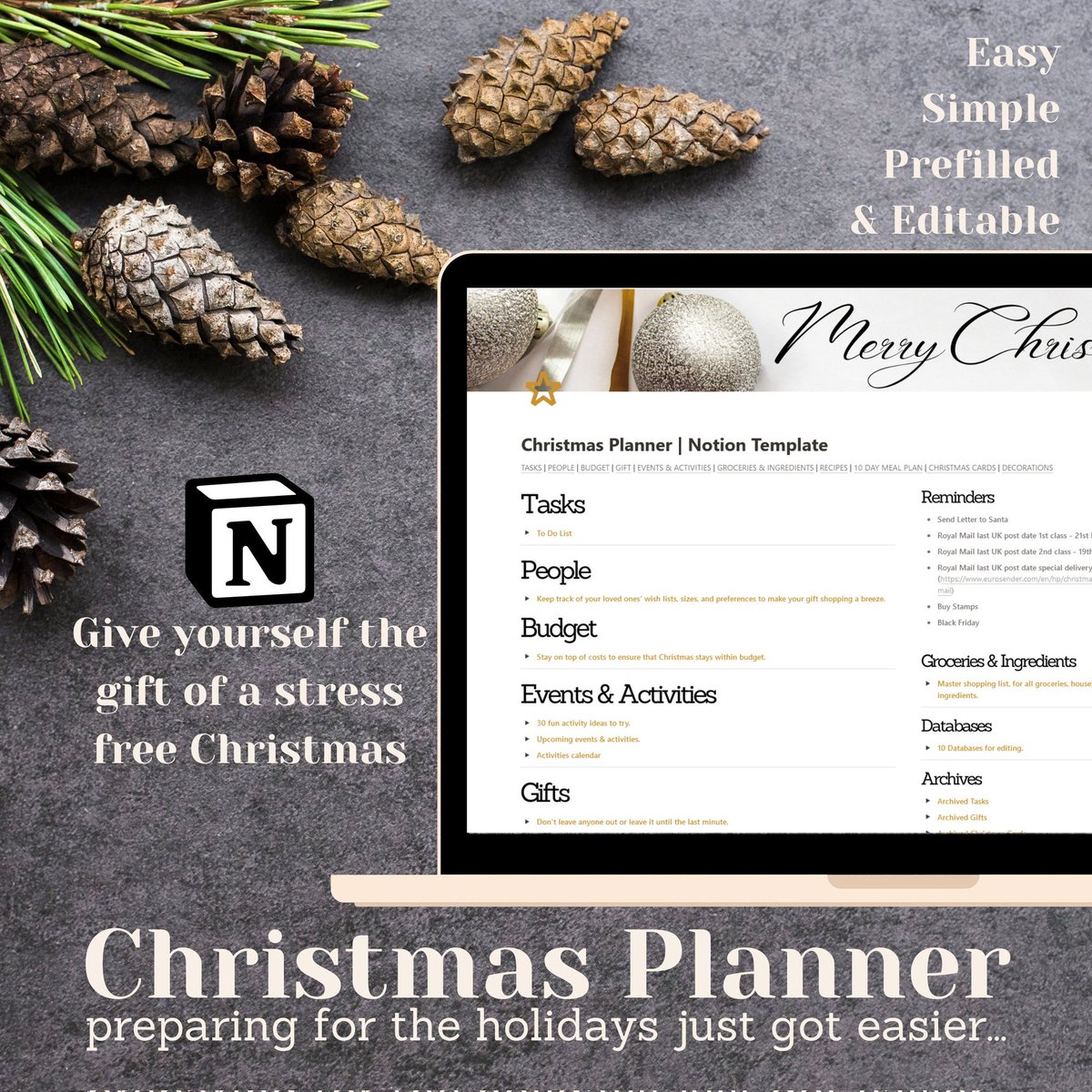 CPGarden1's tweet photo. Start your Holiday Planning now...#notion #notiontemplate #holidayplanner https://t.co/aUY75Uvxm2
