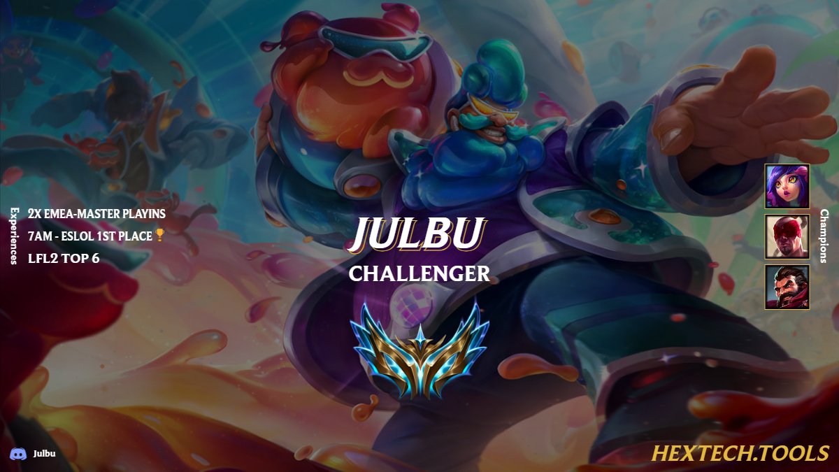 Hello!
After winning ESLOL this summer with @Team7AM  I'm now exploring my options for winter and 2024.

References and VODs upon request

Contact me on Twitter or Discord.

Likes and retweets are highly appreciated ♥️