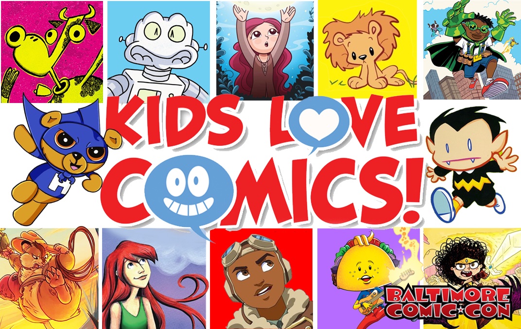 AdamWallenta's tweet photo. If you are attending @baltimorecomics, you need to come check out all the AWEsome books in the Kids Comic Pavilion. Team #PunkTaco will be at table K11. Pre-order your books now and get free original art and more! https://t.co/v7NiCUXD50. #BaltimoreComicCon #KidsLoveComics https://t.co/9x22IrsA7P