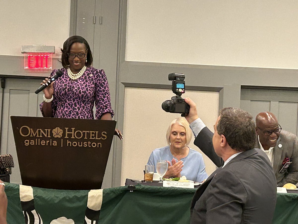 Who is SWAC?!  Just reminding the TSU folks at the Labor Day Classic luncheon— @PVAMU was a founding member! 
LET’S GO PANTHERS!!
@PVAMUPanthers 
#LaborDayClassic
#ExcellenceLivesHere
#WhereChampionsAreBuilt
#PVAMU