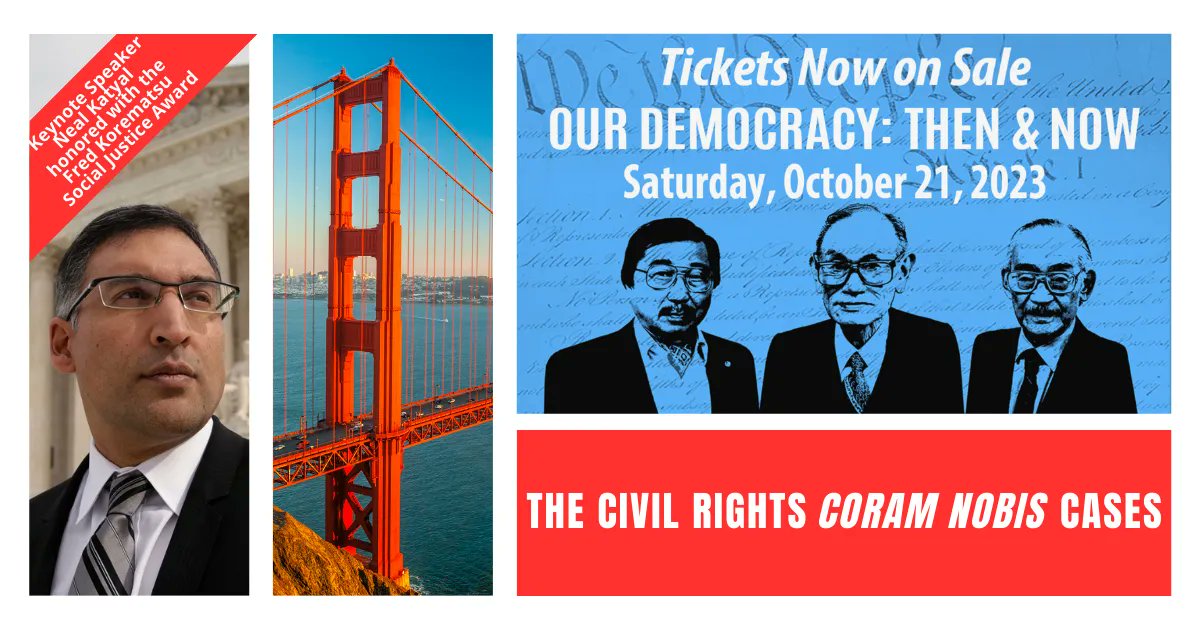 .<a href="/korematsu/">Fred T. Korematsu Institute</a> is hosting a celebration honoring the 40th anniversary of the coram nobis cases on October 21 in San Francisco and you're invited. NAPABA is proud to be a Korematsu Champion Sponsor of the event and host of the VIP Reception. Register today: givebutter.com/kicoramnobis40