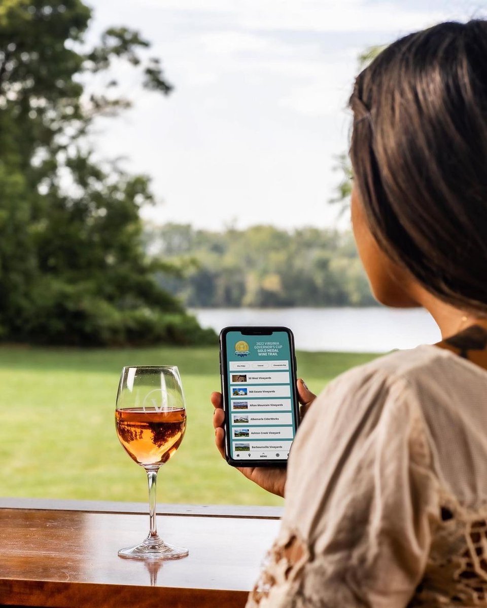 Your local wine adventure awaits with the Virginia Gold Medal Wine Trail! Download this mobile passport to access  special offers and bring gold-medal-winning wineries from the 2023 Virginia Governor’s Cup Competition right to your fingertips. virginiawine.org/pages/taste