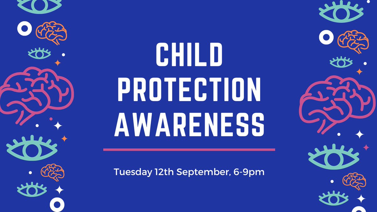 🆕Child Protection Awareness 📅Tues 12th Sep, 6-9pm, Online 👉This interactive workshop aims to assist youth workers with applying a child protection policy and measures to consider when working with young people that keep everyone safe from harm. 🔎bit.ly/3NRA9s1