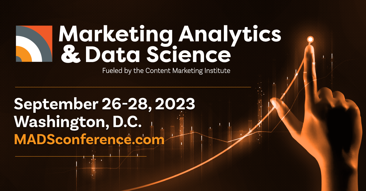 📢 Did you know: #CMWorld will be co-located with the @MADS_Marketing conference. If you have colleagues who lead the charge on marketing insights, analytics, and data science, invite them to join you in Washington, D.C.

✅ Register: ttps://cmi.media/2xyk