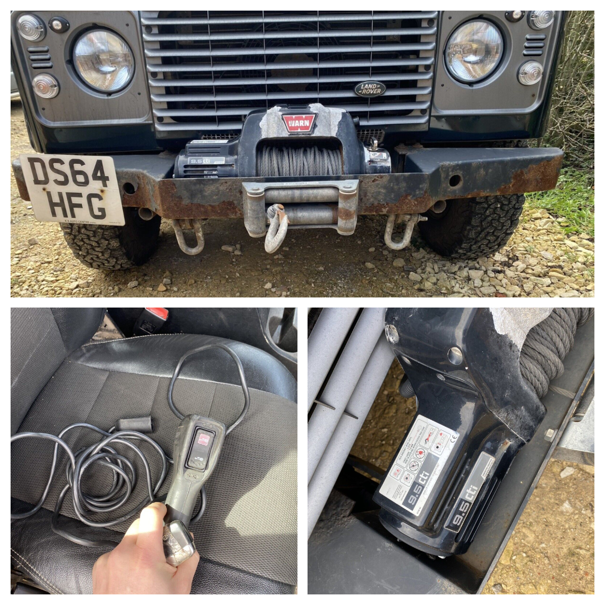 Ad - 9.5 CTI Warn Winch On Land Rover Defender Bumper
On eBay here -->> ow.ly/7ZHm50PG0qv

 #WarnWinch #LandRoverDefender #Bumper #4x4 #WinchForSale #VehicleAccessories