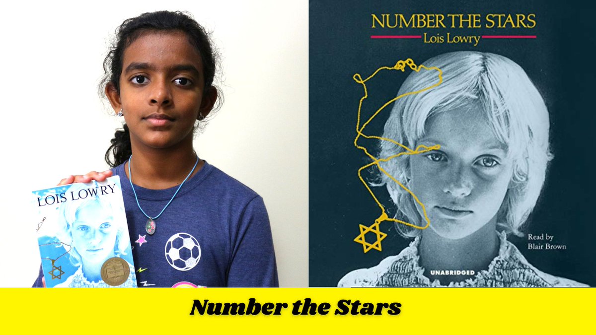 JenishaStanley's tweet photo. Number the Stars / Kids book review/  Lois Lowry/ Kid Booktuber https://t.co/ZXGC3dIiQG via @YouTube @ClarionBooks #WW2 #Nazi  @LoisLowryWriter #kidsbooks #NaziDenmark https://t.co/0Sc6ohYPnL