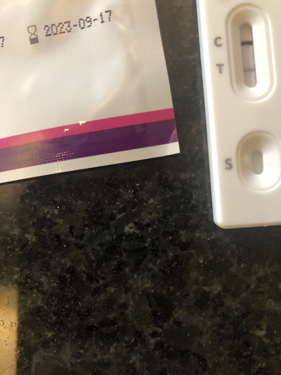 My box of LFTs was about to go out of date and it’s given me my first ever positive LFT.