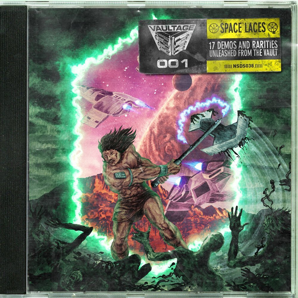 SPACE LACES - day counter without a new song tweet media