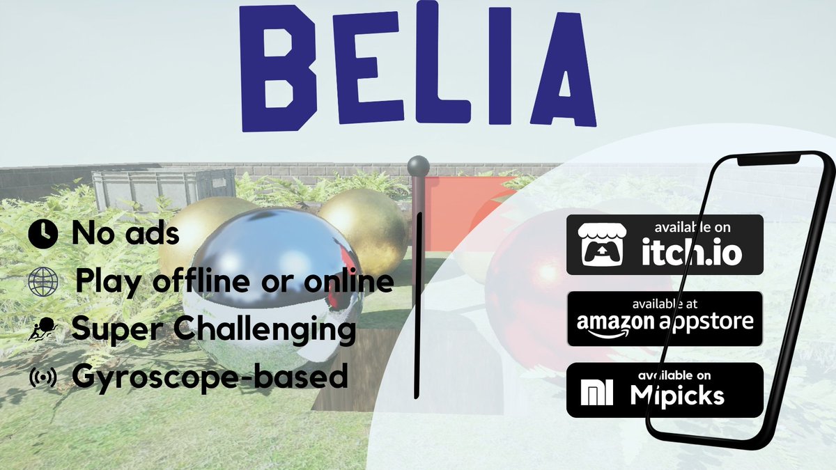 OfficialOSTUDIO's tweet photo. https://t.co/XcCB6qtkkA
BELIA
We offer a premium experience🎖️ in our game for free🔑 you will play our game Without Annoying Ads😮‍💨, play it anywhere offline or online🚙, but take care it's not an ordinary game it's a super challenging game 🗡️  our game is gyroscope-based game📱 https://t.co/aUXm3YxUzu