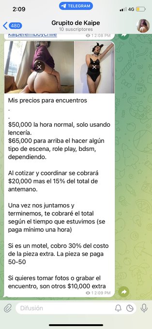 En mi telegram deje los precios para los encuentros.  Para cotizar, y preguntar por otros servicios DM  https://t<a href="/tag/lgbt"class="tags"><span>#lgbt</span></a><a href="/tag/cosplay"class="tags"><span>#cosplay</span></a><a href="/tag/nsfw"class="tags"><span>#nsfw</span></a><a href="/tag/erocosplay"class="tags"><span>#erocosplay</span></a><a href="/tag/queernsfw"class="tags"><span>#queernsfw</span></a><a href="/tag/lgbtnsfw"class="tags"><span>#lgbtnsfw</span></a>
