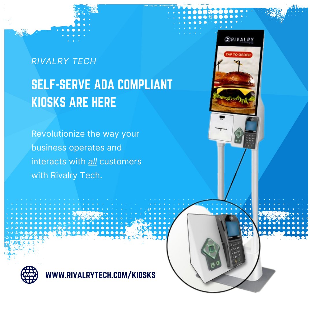 Our latest self-serve ADA compliant kiosk innovations include enhanced touchscreen accessibility and adaptable interfaces, all designed to create an inclusive user experience that aligns seamlessly with accessibility standards. View our kiosk page for more details:  ...