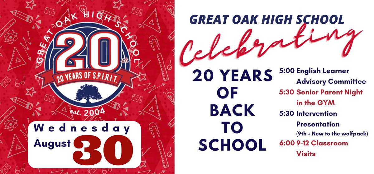 Great Oak HS tweet media