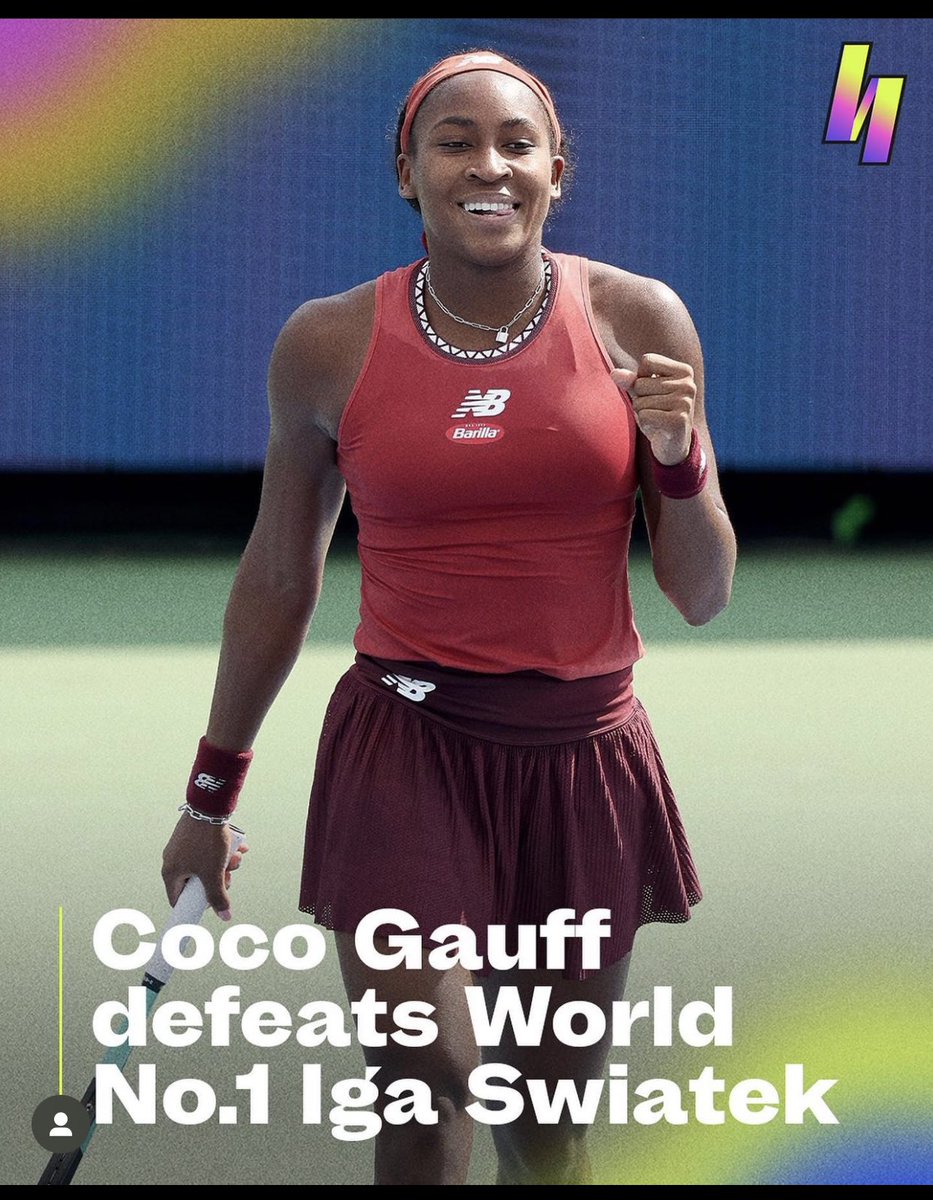 Coco Gauff time.