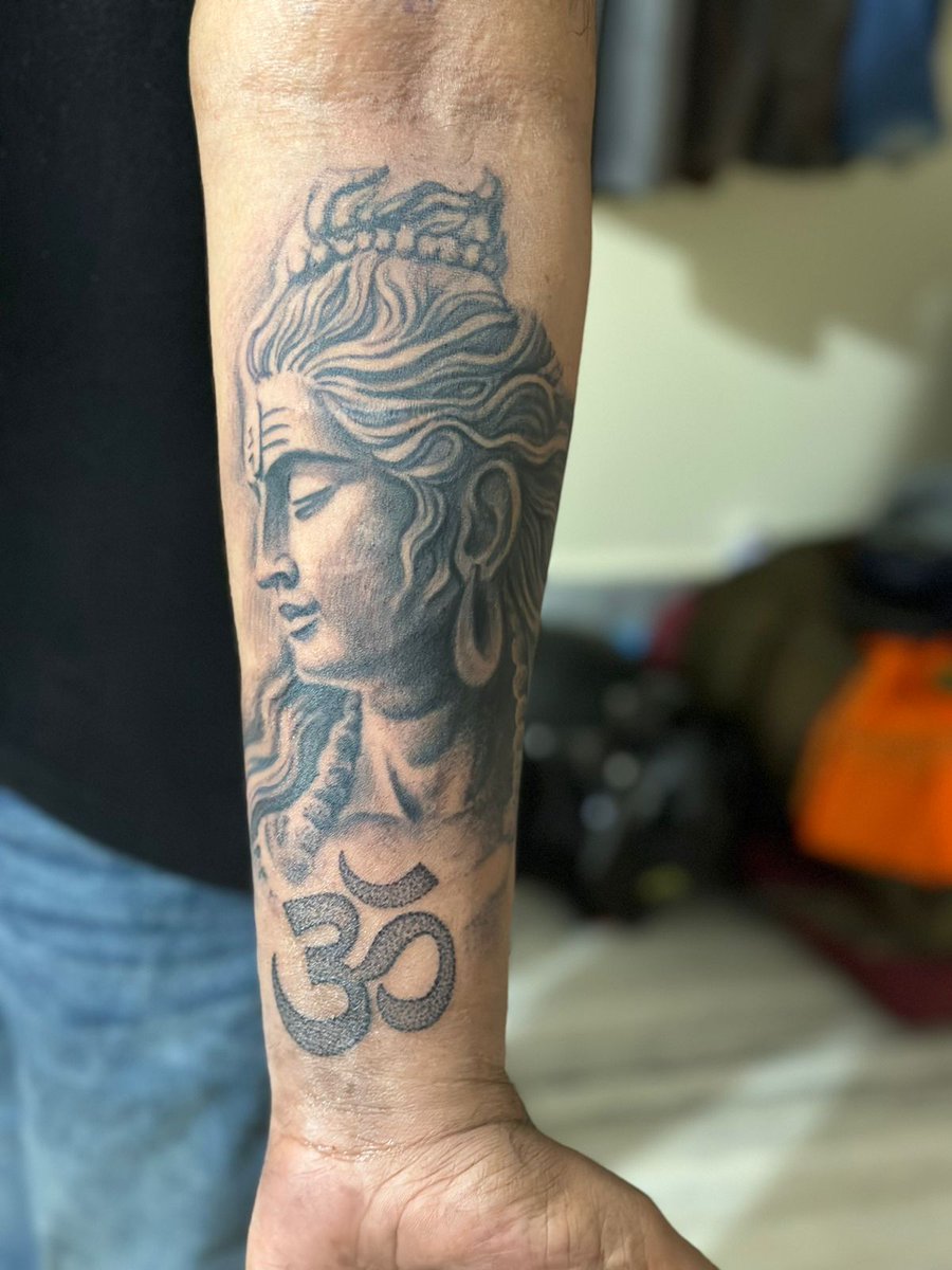 My first tatoo guys loving my shiva n sharing