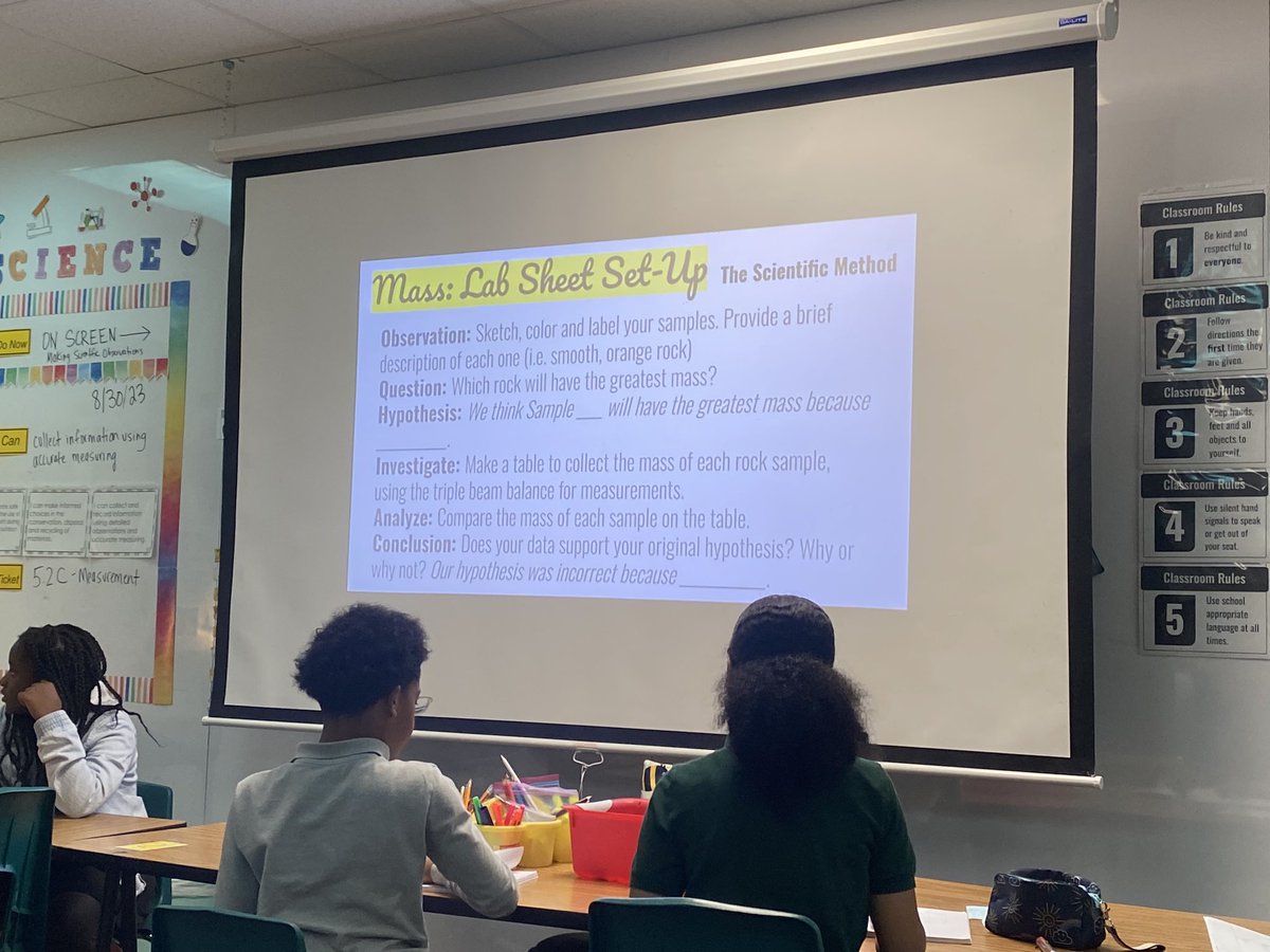 LanorisDCasey's tweet photo. @SalyersElemCubs 5th grade science class in full swing. #SalyersCubs #WeAreSalyers #Unstoppable #SpringWay #5thGrade #ScienceRocks @MrsSmithIn5th @SpringISD @LaQuitaCarter2 ๐๐ฏ๐ https://t.co/yLW9jktKAD