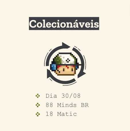 recycle_minds's tweet image. MINDS BR

É HOJE!!

19 HORAS BRASILEIRAS.

LINK OFICIAL:
opensea.io/collection/min…

Vai ficar de fora???