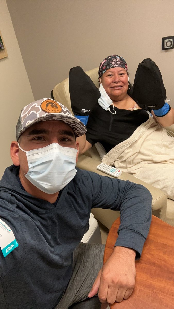 erictodd_jones's tweet photo. Chemo treatment number #ThreeForDale for @0aktowngirl 💪🏽 we finally got a room with a tv that works unfortunately there’s only about six channels and nothing worth watching. Thank you everyone for the continued support and prayers. https://t.co/9jvcUXx8zF