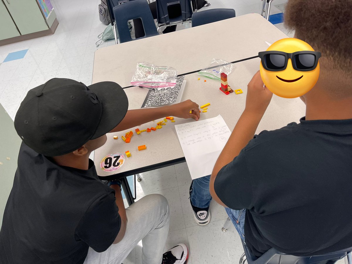 GHMS_biotech's tweet photo. The first 6th grade class is hard at work on their #LEGO procedure lab @OCSCTE @GHMS_Grizzlies #ourgravelly #crosstheline #iamCTE #CTEwithoutlimits https://t.co/bltXLyVvbJ
