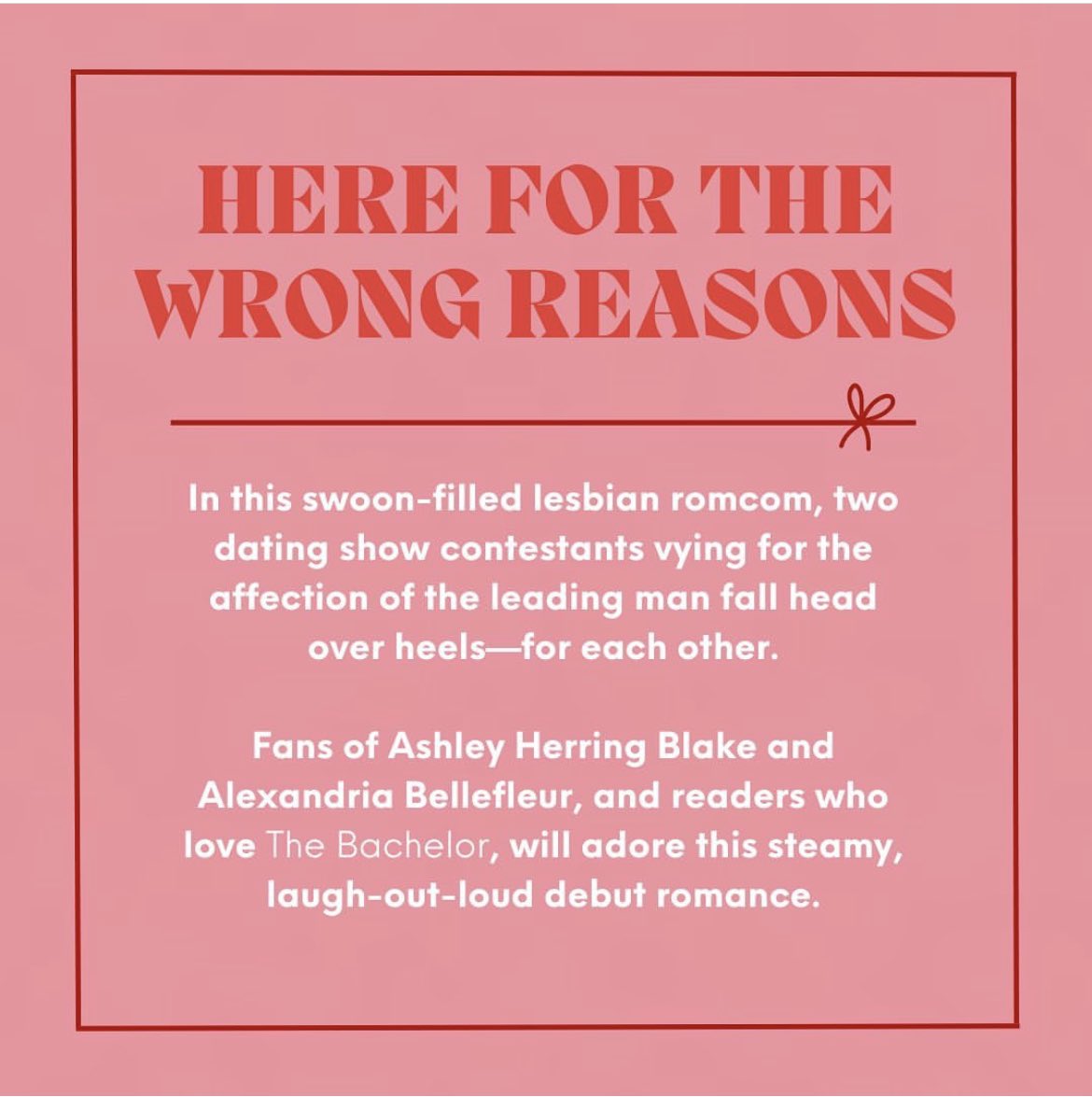 🎀🌹👩‍❤️‍💋‍👩 icymi, you can officially preorder the bachelor-inspired queer rom-com I co-wrote with my gf: penguinrandomhouse.com/books/741916/h…