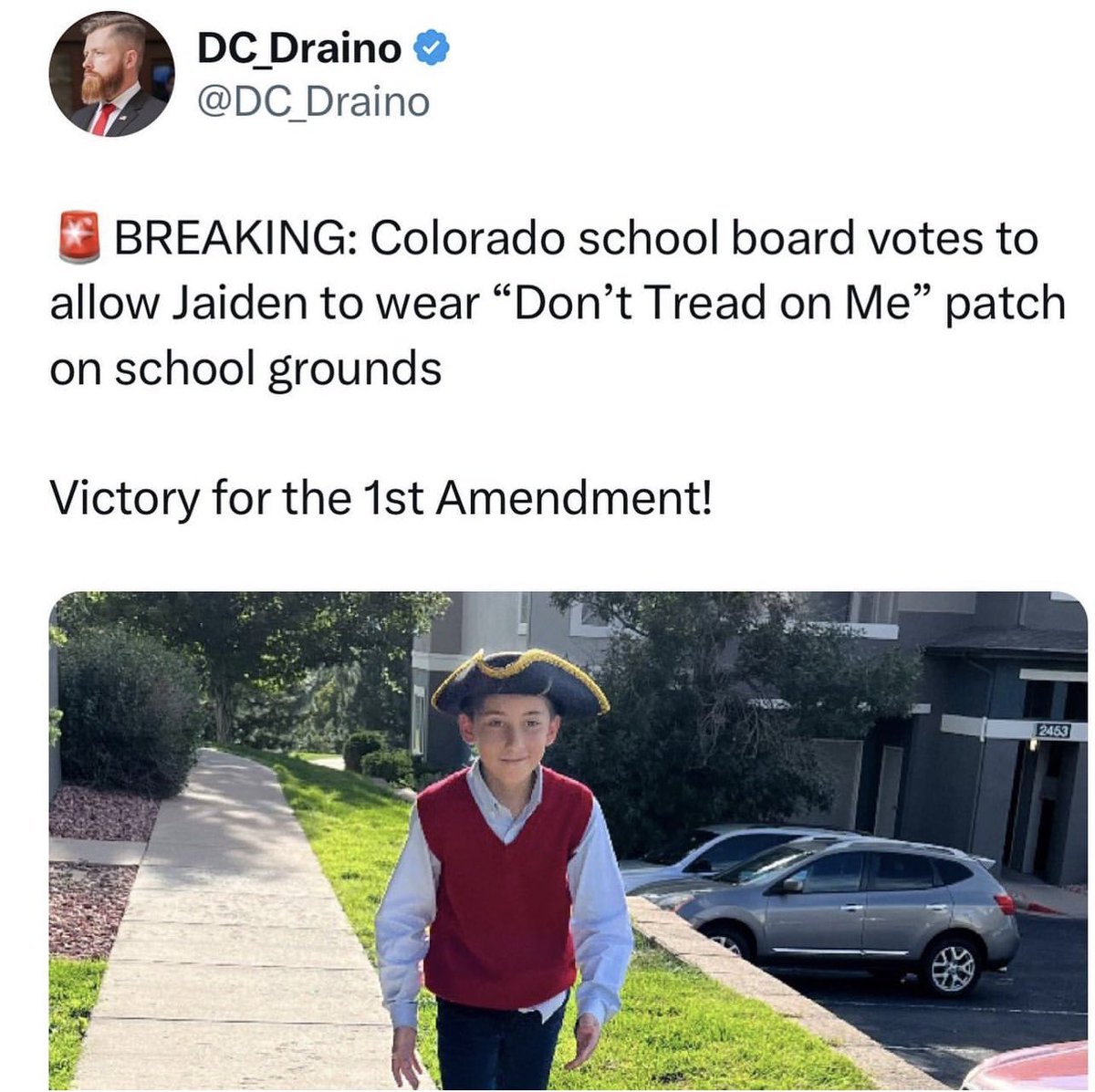 Kalosums's tweet photo. #Patriot #DoNotTreadOnMe https://t.co/Wjg1u4gW9W