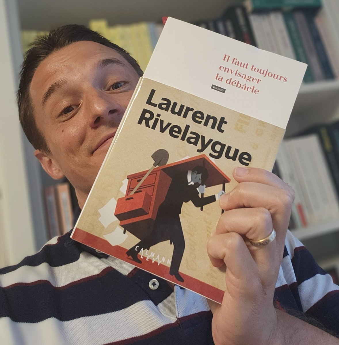 Killing79's tweet image. Qui a dit que pour la rentrée, on ne pouvait pas aussi se détendre !

"Il faut toujours envisager la débâcle" de Laurent Rivelaygue, paru le 23 août 2023.

Merci aux éditions @calmann_levy pour cette prochaine lecture!

#calmannlevy #laurentrivelaygue