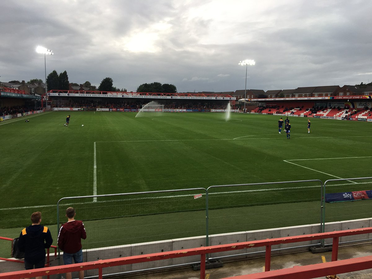 robertmdaws's tweet photo. Wham Stadium , home to @ASFCofficial #accringtonstanleyfc
* 5,450 capacity
* Record attendance is 5,397 vs @dcfcofficial , FA Cup 4th round , 26th Jan 2019 https://t.co/JidxCyKTKm