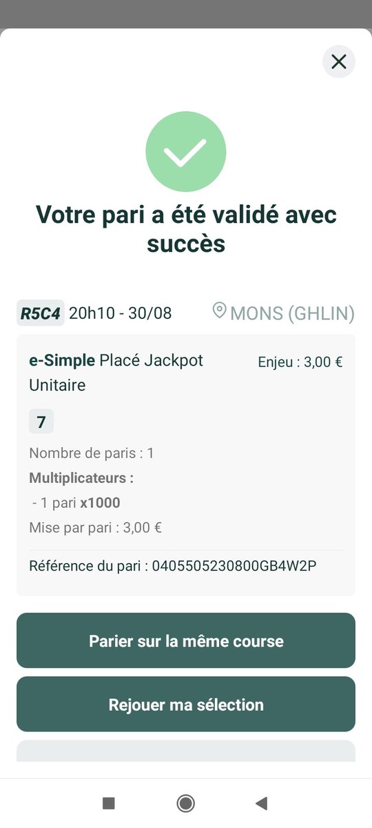 AnquetilFlorian's tweet photo. Celui là il fait vraiment vraiment mal @PMU_Hippique ... Disqualifié à 200m alors qu il était assuré de la 2 ème place ... #toutemavie #sosdetresseamitie #pasledroitaubonheur... https://t.co/CqcDL4Oy9C