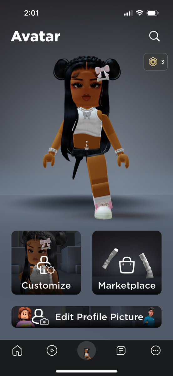 ebz617's tweet photo. @Rollitupk My daughter takes all my money 😑. She has 3 different avatars and why is that lil peg leg so expensive? https://t.co/fBpIdDqZD3