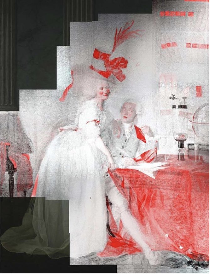 life changing moment: learning she was wearing a cool hat which was painted out: